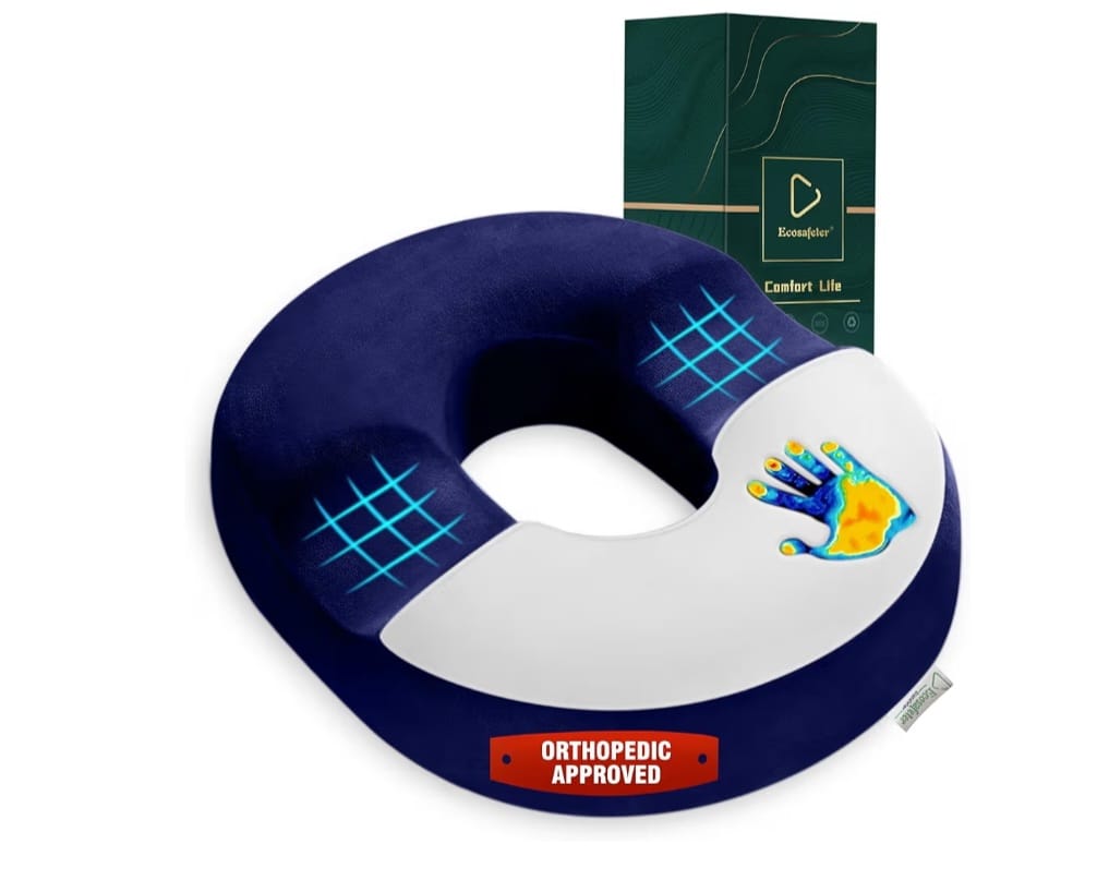 [1009] Orthopedic donut seat cushion with U-shaped design