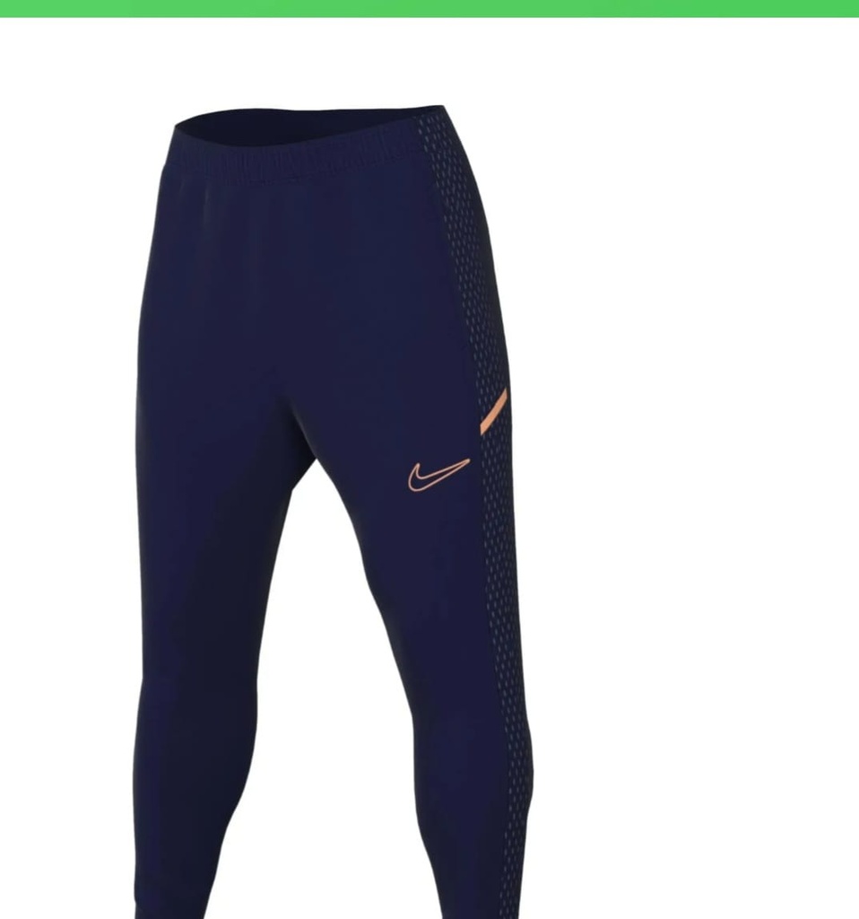 [1023] Nike Kinder Trainingshose Dri-FIT, Sporthose Jungen Mädchen Blau Orange, Fußball Trainingshose Kids aus 100% Recyceltem Polyester, Slim Fit Jogginghose mit Beinreißverschluss