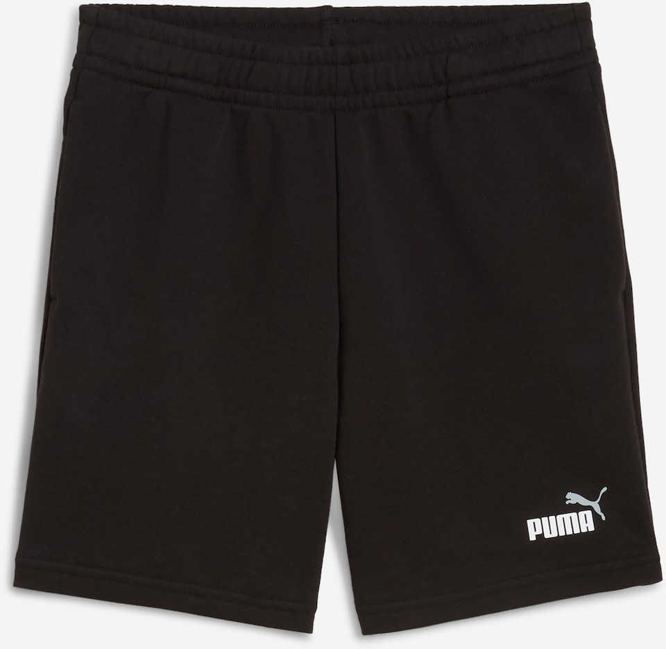 [1043] PUMA Jungen Sweat Shorts Sport Shorts für Jugendliche mit Elastikbund, Baumwoll Shorts mit PUMA Logo