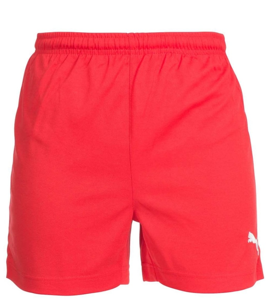 [1039] PUMA Vencida kinder Badeshorts Rot, Schnelltrocknende Swim Shorts mit Netz-Innenslip, Badehose mit Kordelzug, Chlorresistente Badeshorts, Neu mit Etikett & OVP (164)